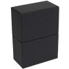 HNFD Foto Box Parda 300 fotos 10x15 cm cuello negro de pie alto