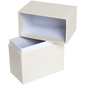 HNFD caja de fotos Parda 300 fotos 10x15 cm luz de las velas collar de pie alto
