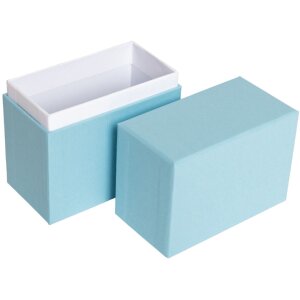 HNFD Photo Box Parda 300 fotos 10x15 cm aqua collar de pie alto