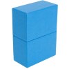 HNFD Foto Box Parda 300 fotos 10x15 cm acero cuello azul de pie alto