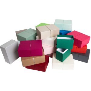 HNFD Foto Box Parda 300 fotos 10x15 cm cuello de eucalipto de pie alto