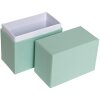 HNFD Foto Box Parda 300 fotos 10x15 cm menta cuello de pie alto
