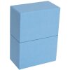 HNFD Foto Box Parda 300 fotos 10x15 cm azul oscuro cuello de pie alto