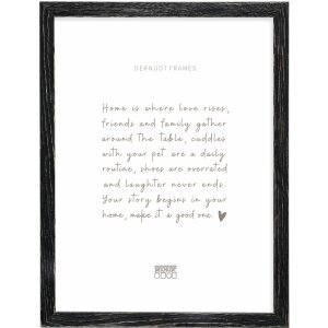 Marco de madera Deknudt S68VF negro 10x15 cm