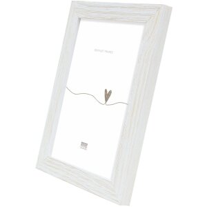 Marco de madera Deknudt S68VF blanco 15x20 cm