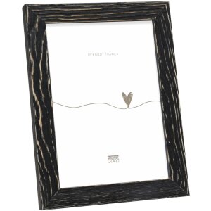Marco de madera Deknudt S68VF negro 15x20 cm