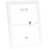 Marco de madera Deknudt S41JK1 blanco 13x18 cm