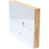 Marco de bambú Deknudt con acrílicoglás y cierre magnético S68VE1 nature 10x15 cm