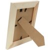 Marco de fotos de madera Deknudt estampado floral S68VH natural 13x18 cm