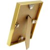 Marco de aluminio Deknudt S027 dorado 10x15 cm
