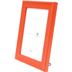 Marco de madera Deknudt S45Y naranja 13x18 cm