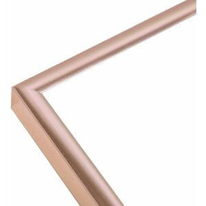 Marco de aluminio Deknudt S027 oro rosa 15x20 cm