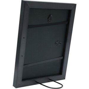 Marco de plástico Deknudt S41VK2 negro con borde plateado 21x29,7 cm DIN A4