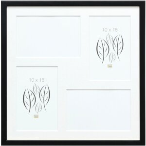 Marco de madera para galería Deknudt S41JL2 negro...