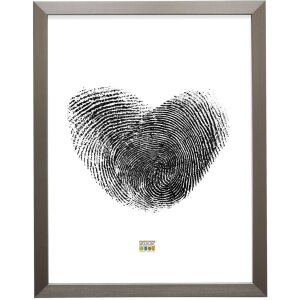 Marco de plástico Deknudt S41VD1 plata 29,7x42 cm Marco para documentos DIN A3