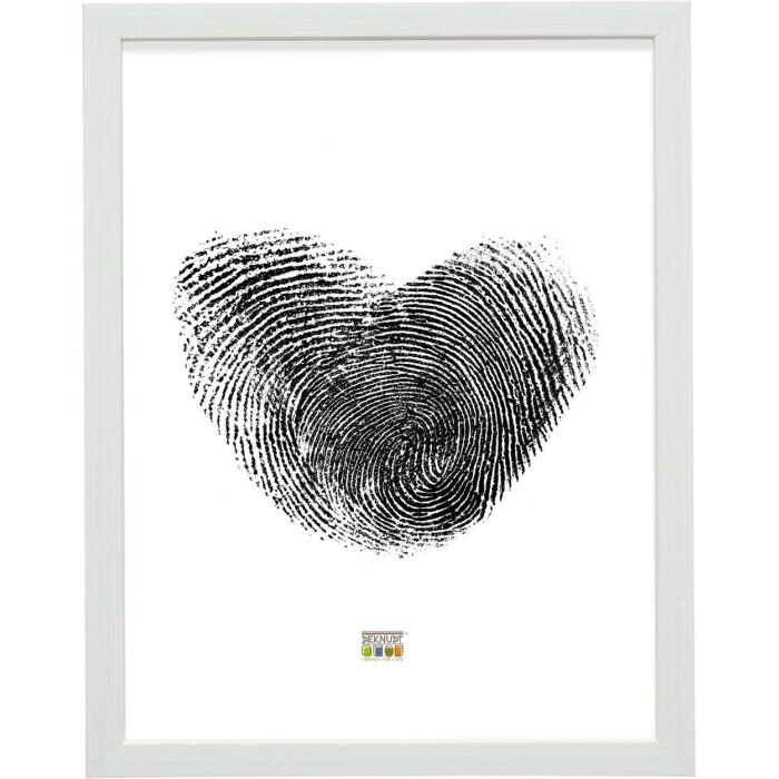 Marco de plástico Deknudt S41VF1 blanco 29,7x42 cm Marco para documentos DIN A3
