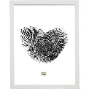 Marco de plástico Deknudt S41VF1 blanco 29,7x42 cm...