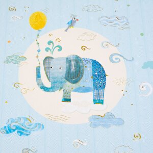 Goldbuch Álbum Bebé Elefante Azul 30x31 cm 60 páginas blancas