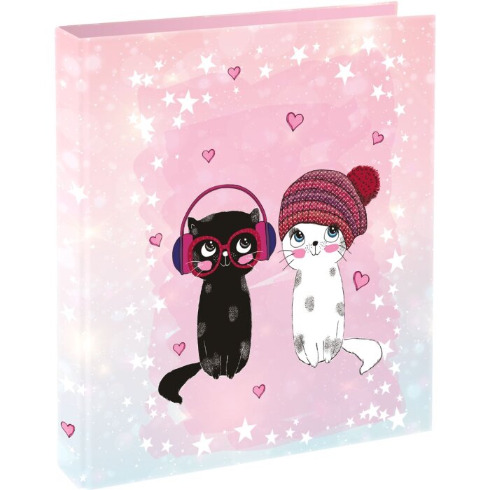 Goldbuch Carpeta de anillas Música para gatos Mecanismo de 2 anillas DIN A4