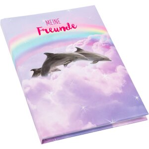 Goldbook Libro Amigos Delfines 15x21 cm 88 páginas ilustradas