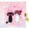 Goldbuch diario Música para gatos 16,5x16,5 cm 96 páginas