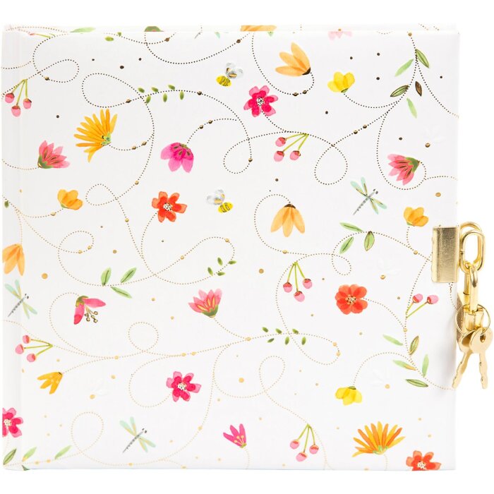 Goldbuch Diario Día de verano blanco 16,5x16,5 cm 96 páginas blancas
