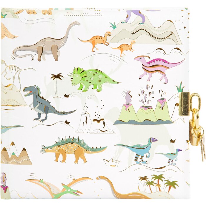 Goldbuch diario Dinosauria 16,5x16,5 cm 96 páginas blancas