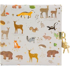 Goldbuch Agenda Woodland charm marrón 16,5x16,5 cm...