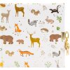 Goldbuch diario Woodland charm blanco 16,5x16,5 cm 96 páginas blancas