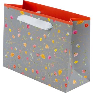 Bolsa de regalo Goldbuch Summer day gris 18x25x10 cm