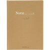 Goldbuch cuaderno Note to me Beige 15x22 cm 200 páginas punteadas
