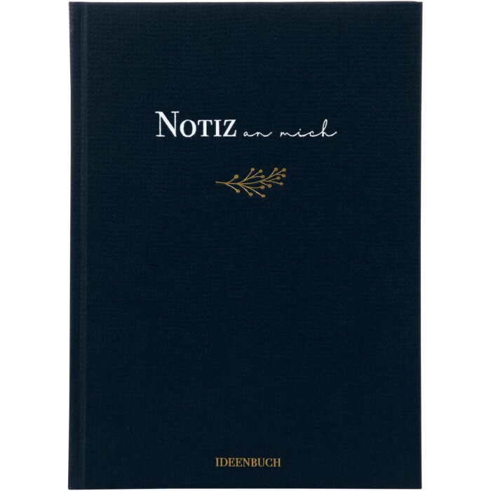 Goldbuch Cuaderno Note to Me azul oscuro 15x22 cm 200 páginas punteado