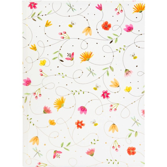 Goldbuch Cuaderno Día de verano blanco 15x22 cm 200 páginas en blanco