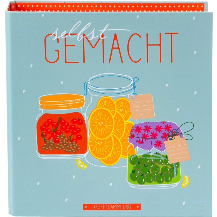 Goldbuch carpeta de recetas de elaboración propia 21x24 cm 25 hojas