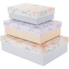 Goldbuch Juego de 3 cajas de cartón Hybrid Heritage