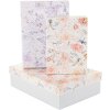 Goldbuch Juego de 3 cajas de cartón Hybrid Heritage