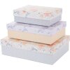 Goldbuch Juego de 3 cajas de cartón Hybrid Heritage