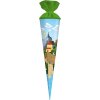 Cono escolar Goldbuch My Game 70 cm con cierre de fieltro