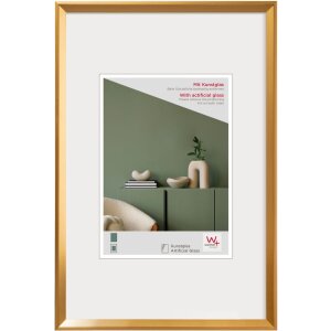 Marco de plástico Walther Desire oro 40x50 cm...