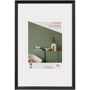 Marco de plástico Walther Desire negro 40x60 cm...