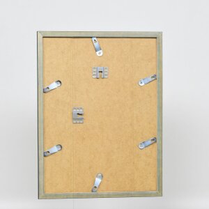 Efecto marco de madera Perfil 26 azul 10,5x14,8 cm cristal de museo