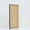 Efecto marco de madera Perfil 26 azul 10,5x14,8 cm cristal de museo