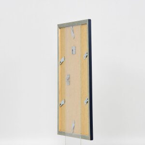 Efecto Marco de madera Perfil 26 azul 40x40 cm Cristal normal