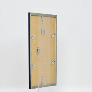 Efecto Marco de madera Perfil 26 azul 40x40 cm Cristal normal