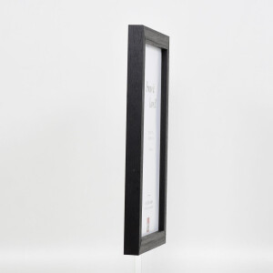 Efecto Marco de madera Perfil 52 negro 9x13 cm Arte Vidrio