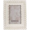 Clayre & Eef 2F0940 Marco de fotos 16x2x21 cm - 10x15 cm Rectángulo blanco