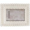Clayre & Eef 2F0940 Marco de fotos 16x2x21 cm - 10x15 cm Rectángulo blanco