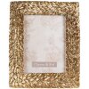 Clayre & Eef 2F0947 Marco de fotos 19x2x24 cm - 13x18 cm Rectángulo dorado