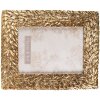 Clayre & Eef 2F0947 Marco de fotos 19x2x24 cm - 13x18 cm Rectángulo dorado