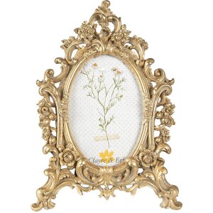 Clayre & Eef 2F1010 Marco de fotos 18x2x27 cm - 10x15...